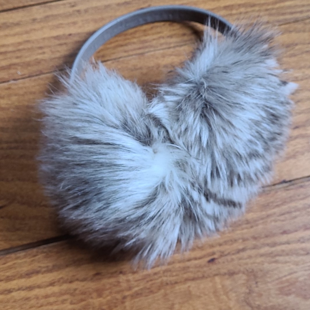 The Limited fur earmuffs